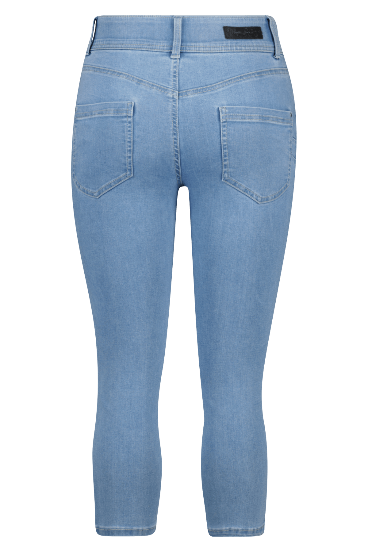 Modellierende Skinny-Leg-Jeans SCULPTS in Capri-Länge image number 2