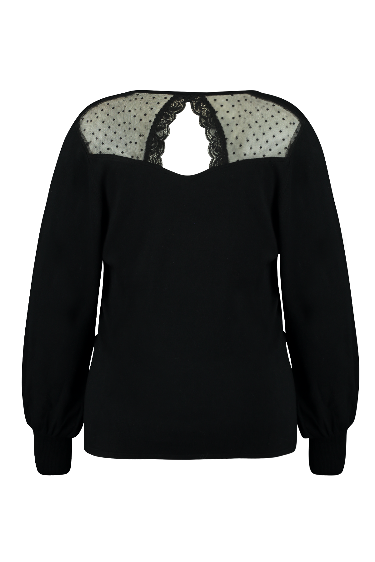 Pullover mit Spitze  image number null